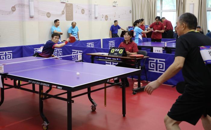 亚运村街道乒乓球联赛圆满落幕 32支队伍竞技展