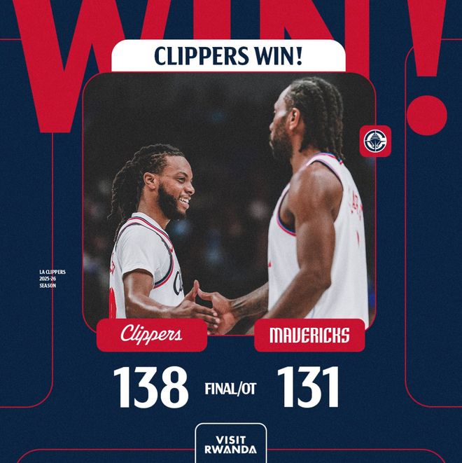 加兰41分11助攻助快船逆转独行侠